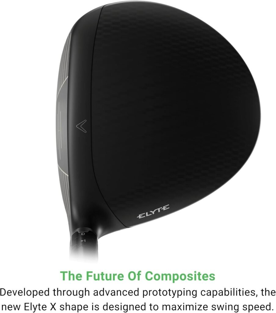Callaway Hyper X Driver showcasing innovative composite materials designed to maximize swing speed performance.